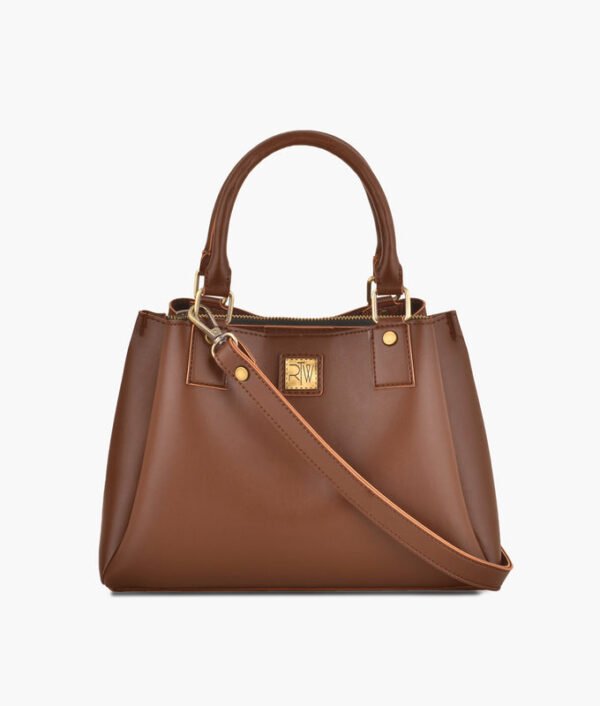 Classic Brown Tote Handbag