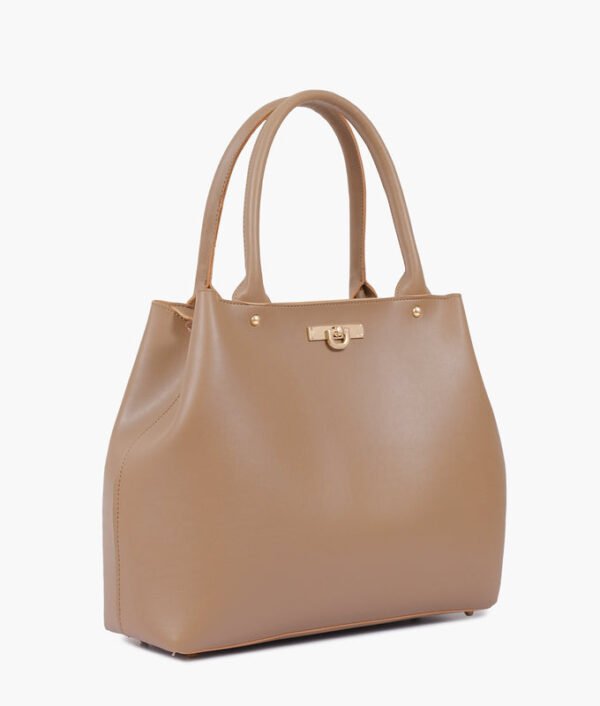 Elegant Leather Tote Bag