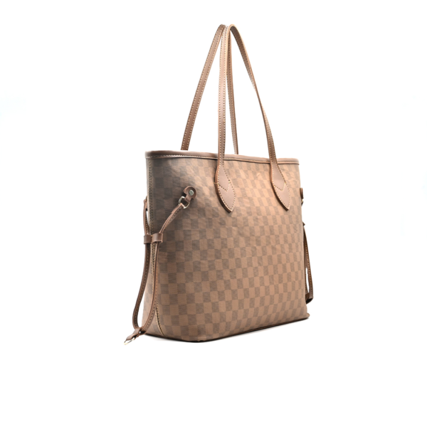 HR-BAG-001_2 Amlam Structured Handbag – Dark Brown