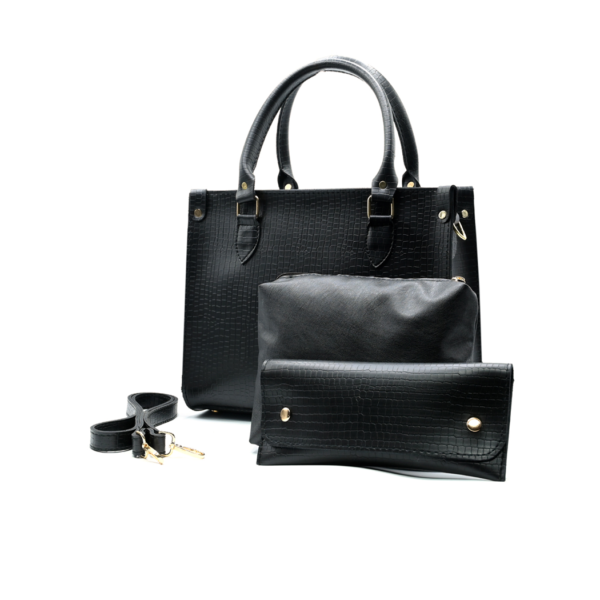 Classic Hobo Handbag – Black
